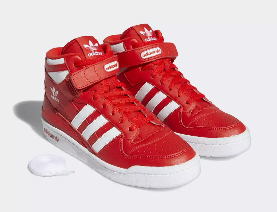 adidas Forum Mid Red White GY5792 Buraxılış Tarixi