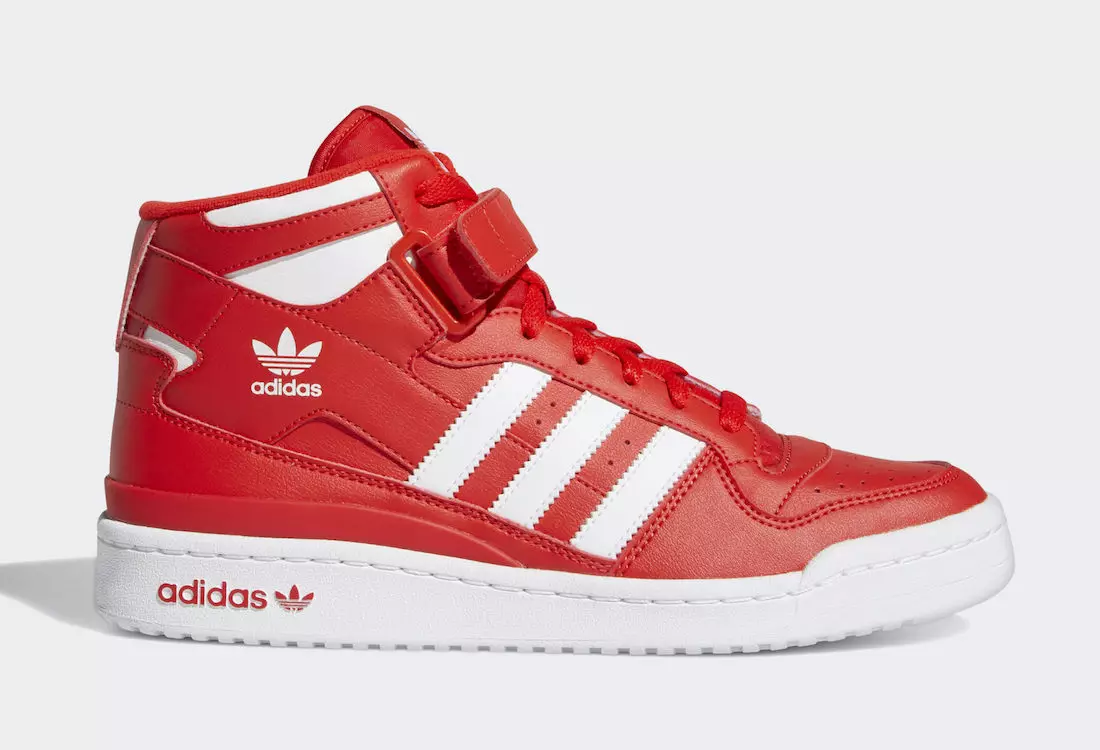 adidas Forum Mid Red White GY5792 გამოშვების თარიღი