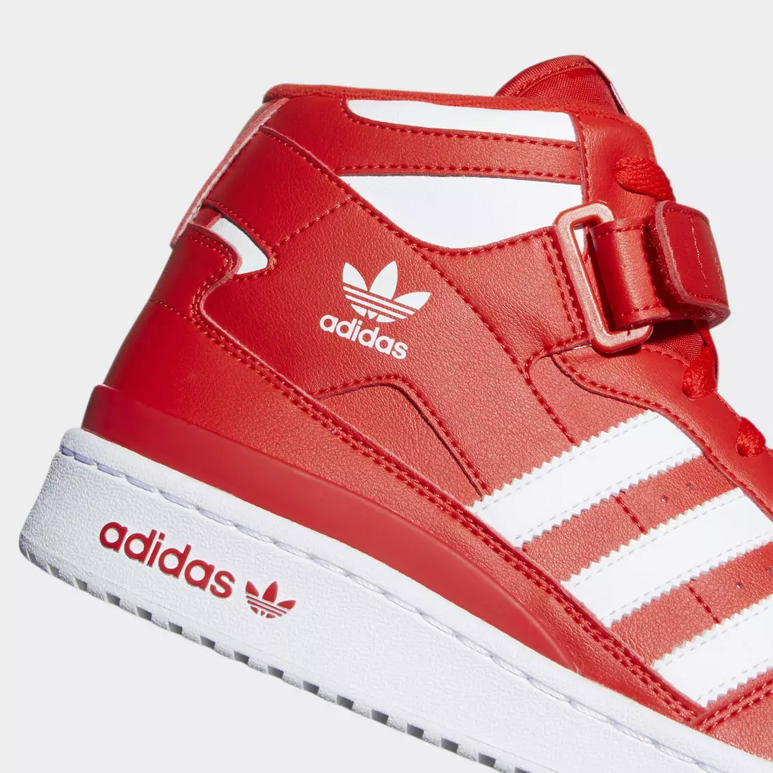 adidas Forum Mid Red Сафед GY5792 Санаи барориши