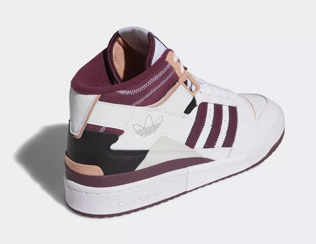 adidas Forum Exhibit Mid Victory Crimson H01920 გამოშვების თარიღი