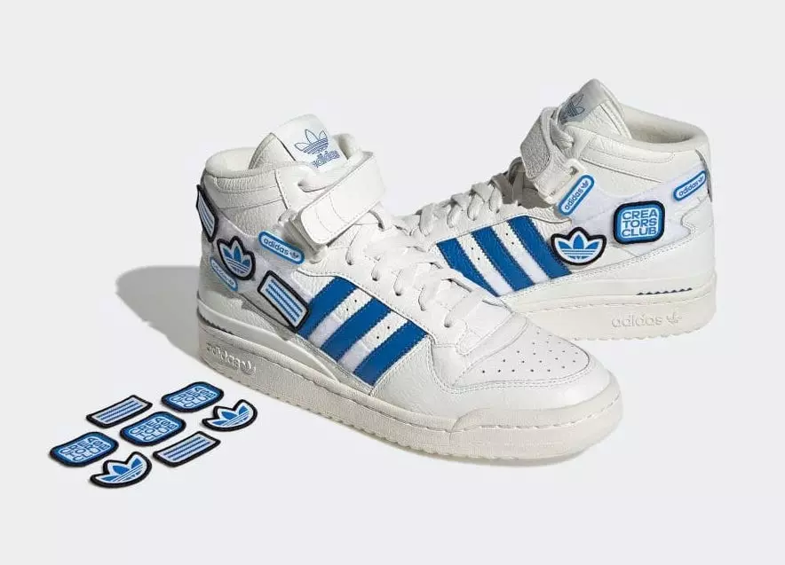 adidas Forum Mid White Blue Bird GX1021 გამოშვების თარიღი