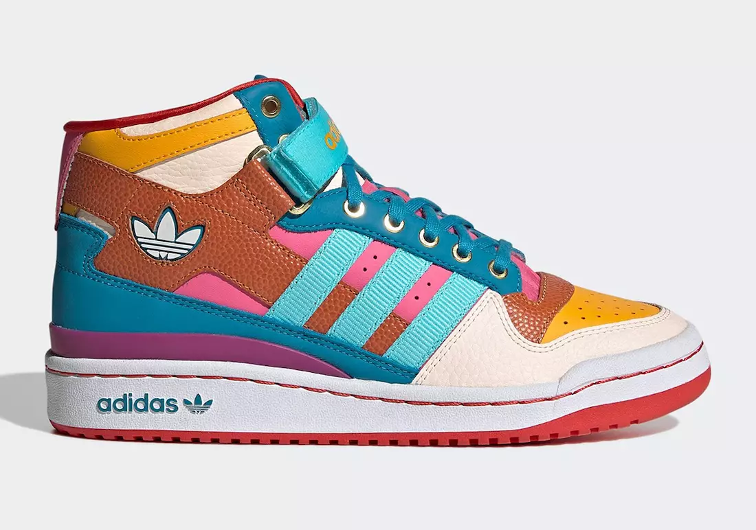 adidas Forum Mid „Multicolor“ Designed by S.E.E.D. Školní třída výhradně pro ženy