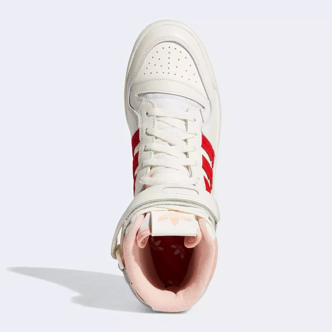 Adidas Forum 84 High törtfehér rózsaszín ragyogás élénkpiros H01670 Megjelenés dátuma