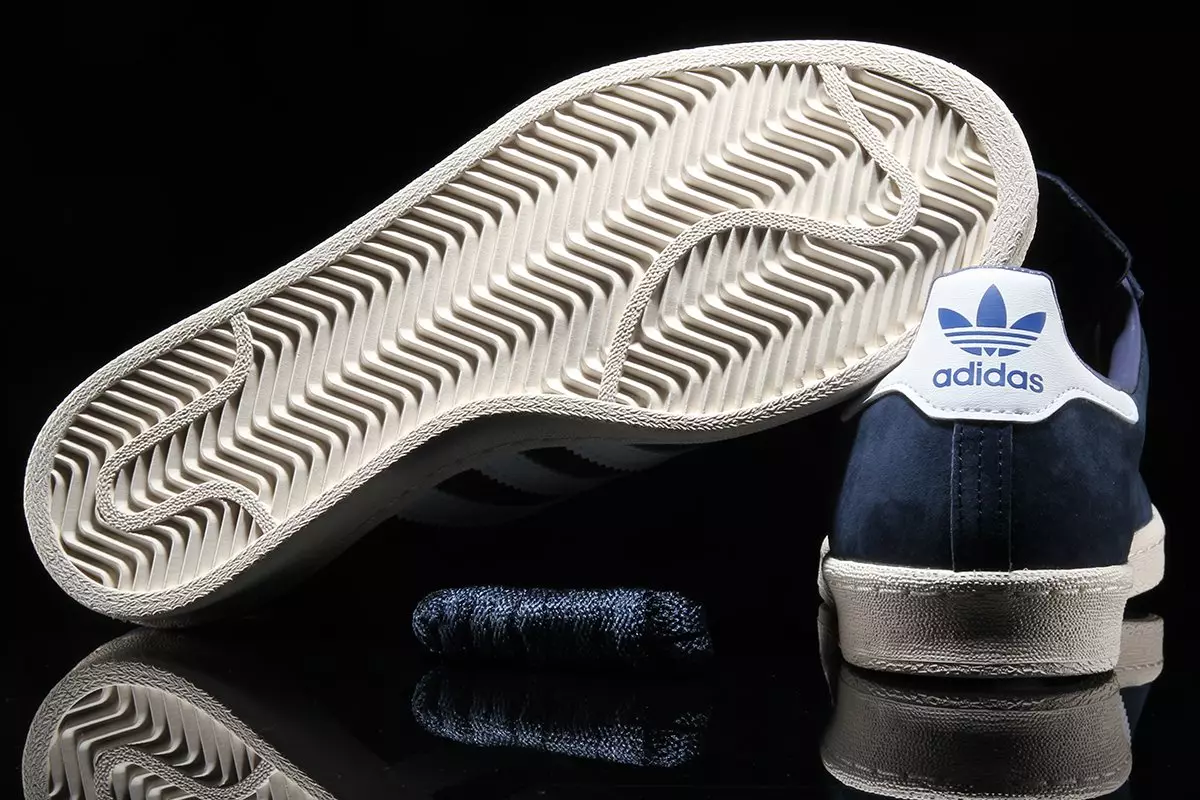 Брайан Лотти adidas Campus 80s Navy White