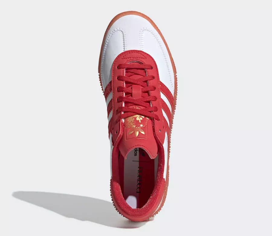 adidas Fiorucci SAMBAROSE Red G28913 Datum izdaje