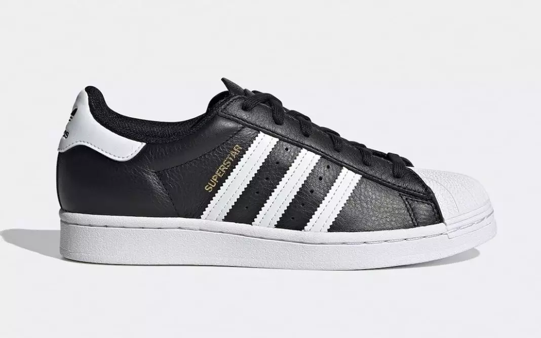 adidas Superstar טריפל לשון שחור H03905 תאריך יציאה