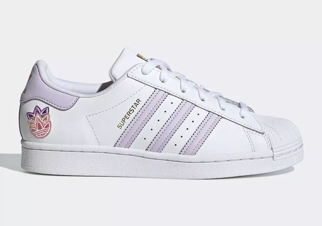 Adidas Superstar Cloud Valge lilla toon WMNS GZ8143 väljalaskekuupäev