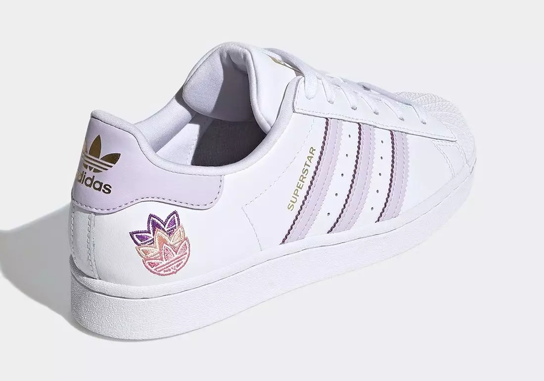 Adidas Superstar Cloud White Purple Tint WMNS GZ8143 تاريخ الإصدار