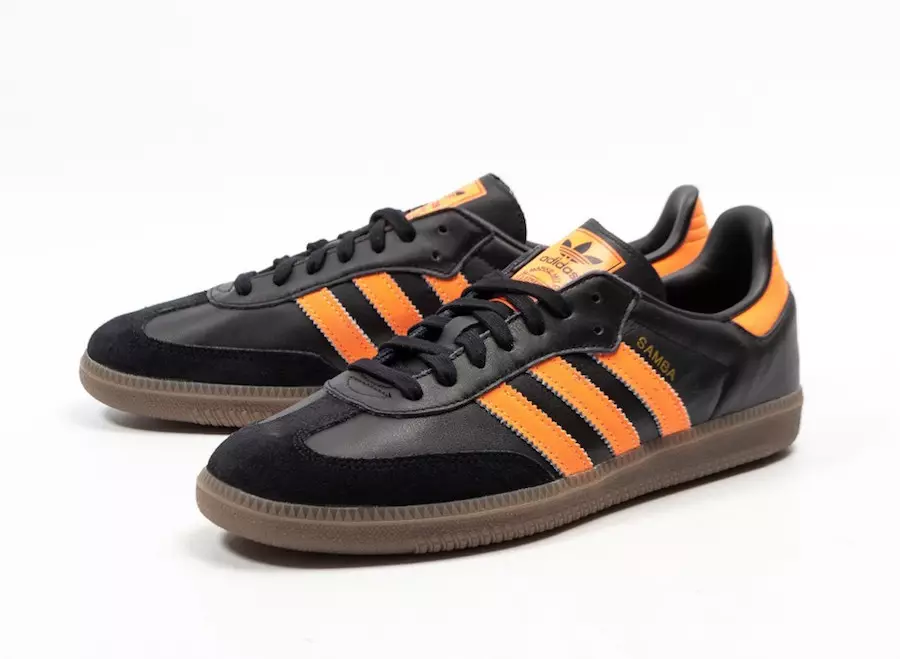 adidas Samba Dubh Oráiste B75804