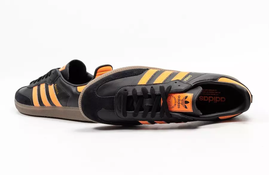 adidas Samba Nero Arancio B75804