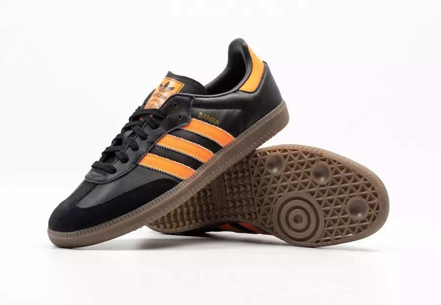 adidas Samba črno oranžna B75804