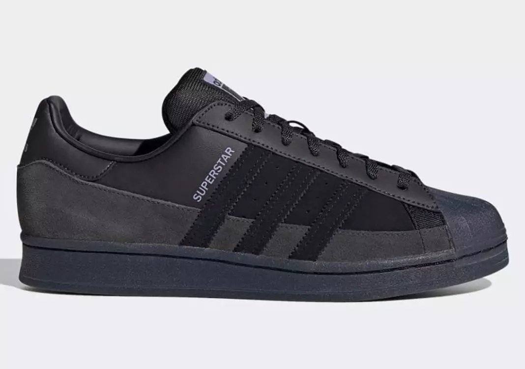 adidas Superstar Core Black Dust Purple FX5564 Чыгарылган күнү