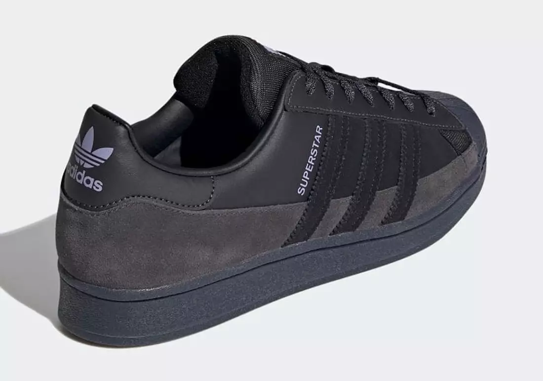 adidas Superstar Core Black Dust Purple FX5564 תאריך יציאה