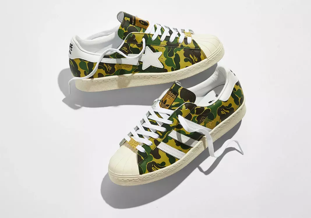 BAPE adidas Superstar Camo GZ8981 väljalaskekuupäev