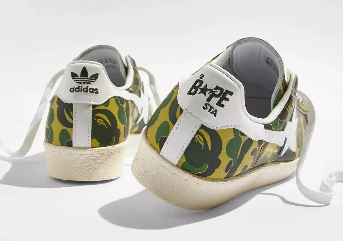 BAPE adidas Superstar Camo GZ8981 Datum izdaje