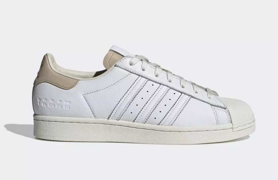 adidas Superstar White Tan FY5477 Датум на издавање