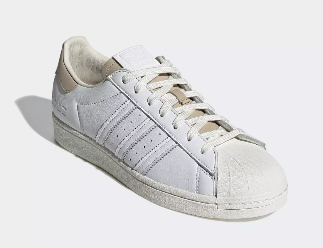 adidas Superstar Blanche Tan FY5477 Date de sortie