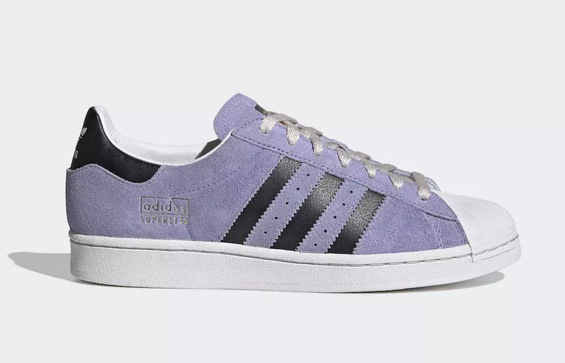 تاريخ إصدار أديداس Superstar Dust Purple H68174