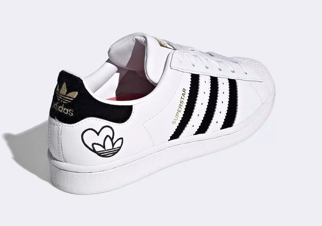 adidas Superstar זהב לבן שחור FY4755 תאריך שחרור