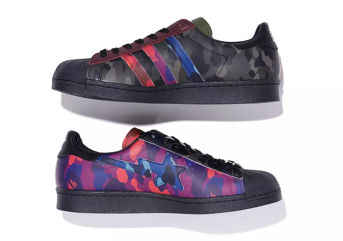 BAPE adidas Superstar Camo Data lansării