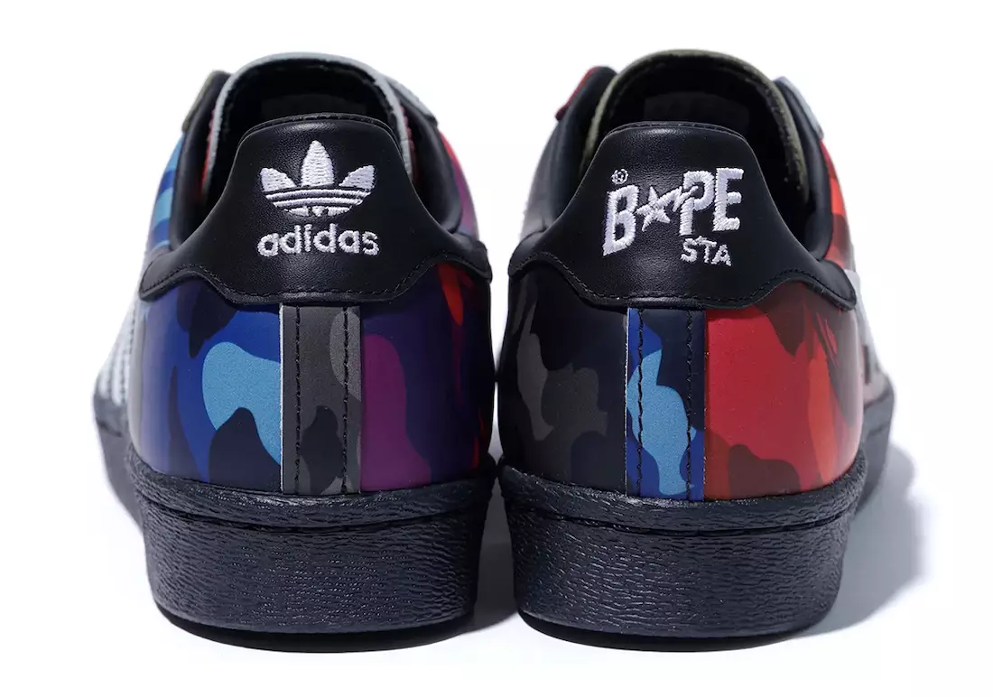 Дата на издаване на BAPE adidas Superstar Camo