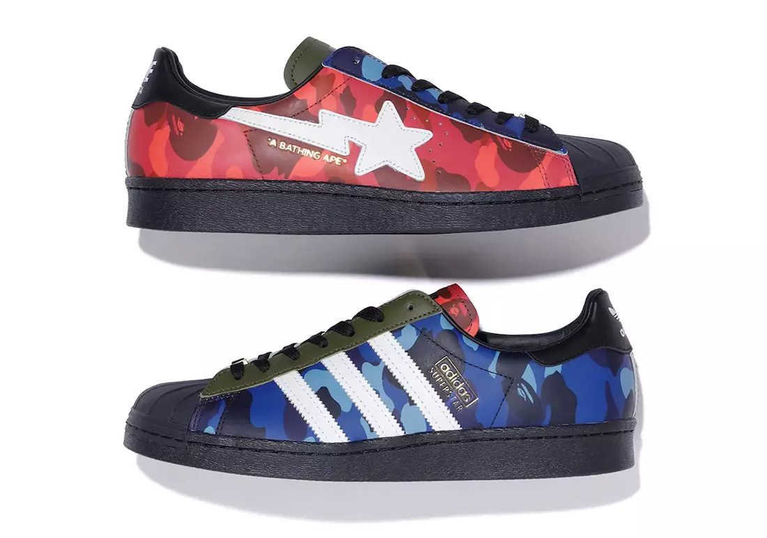 BAPE adidas Superstar Camo väljalaskekuupäev