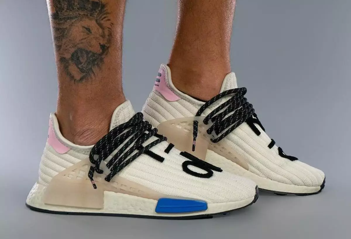 Pharrell adidas NMD Hu Krem Mavi Çəhrayı Buraxılış Tarixi