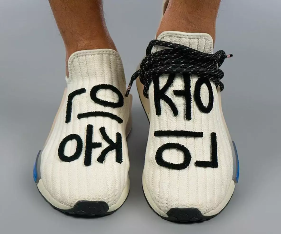 Pharrell adidas NMD Hu Cream Blue Pink Дата випуску