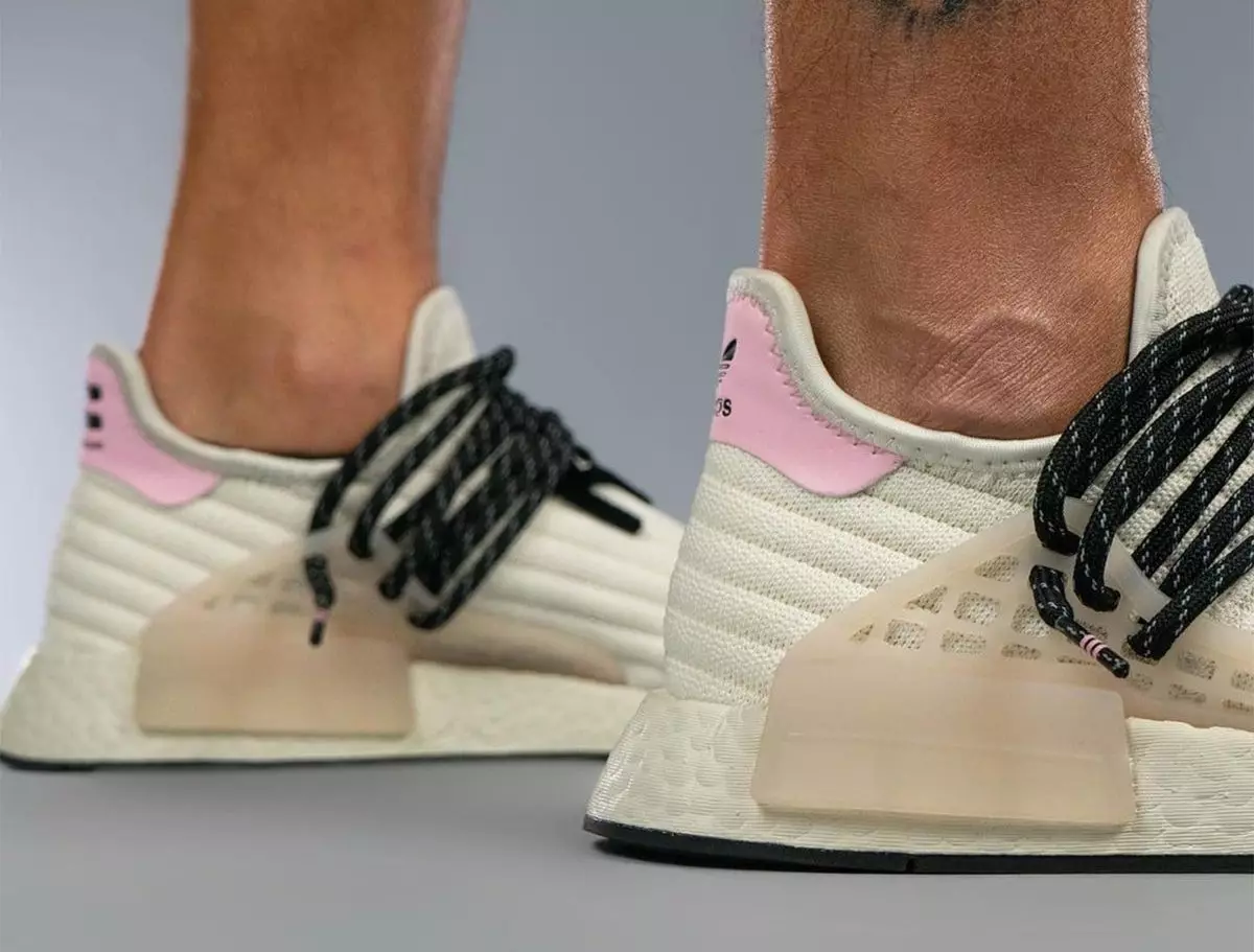 Pharrell adidas NMD Hu Cream Blue Pink Data lansării