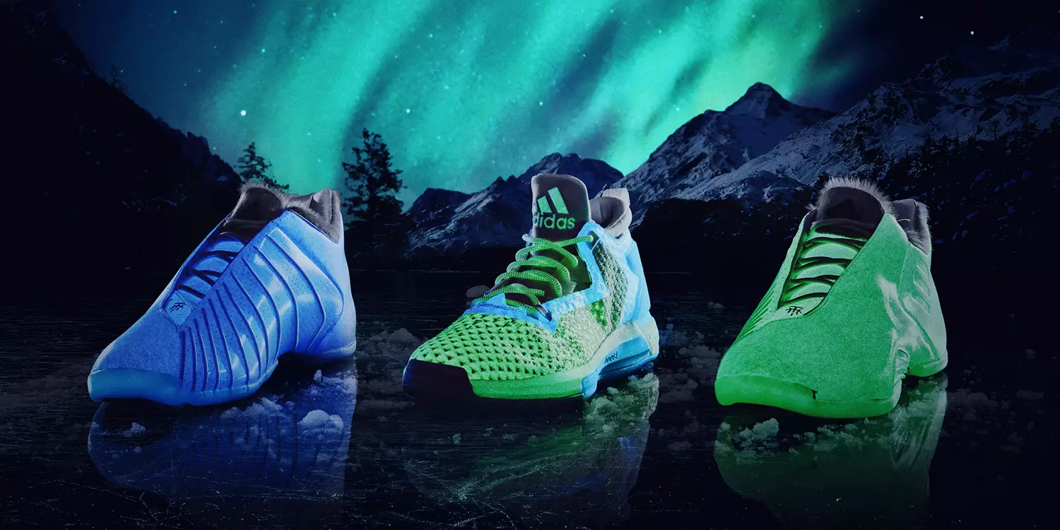 adidas Aurora Borealis All Star Üçlü Beyaz Glow Paketi