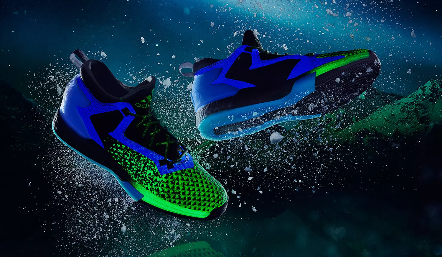 adidas Aurora Borealis All Star Üçlü Ağ Parıltı Paketi