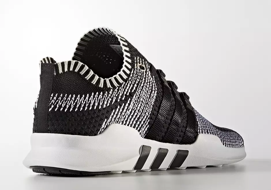 Adidas EQT ADV Primeknit Black White BY9390