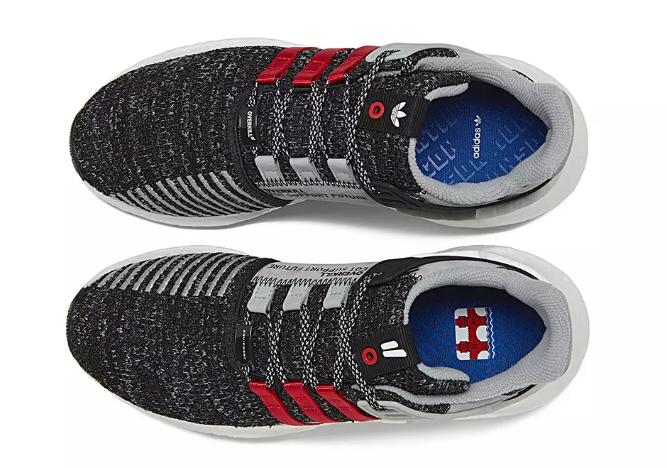 Futuro de suporte adidas EQT exagerado