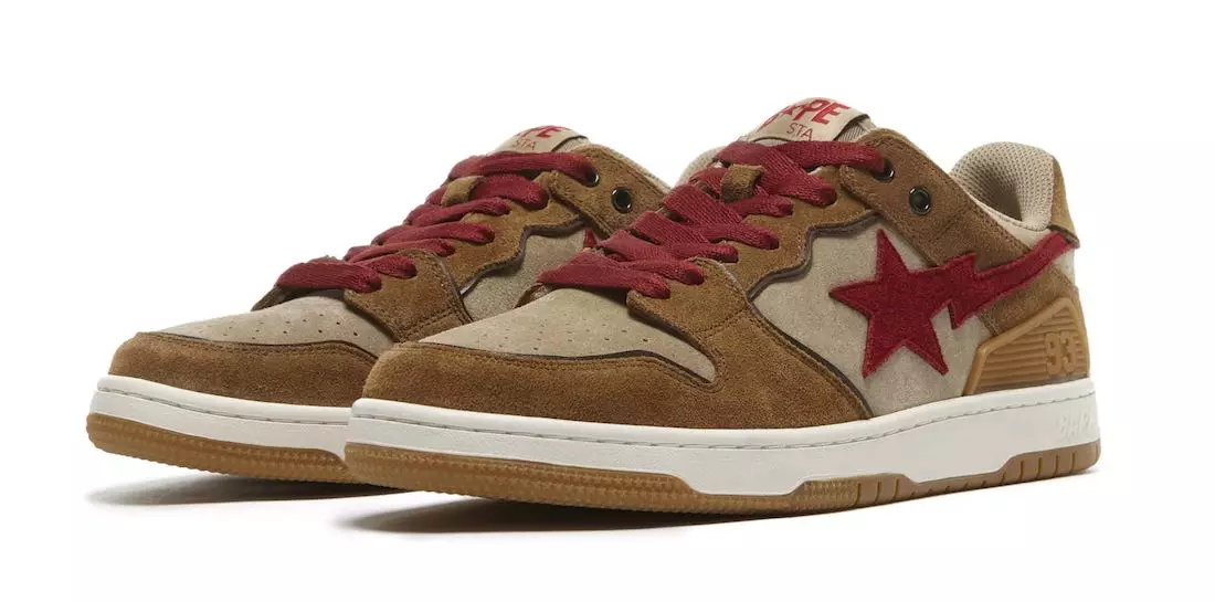 Дата выхода Bape Sk8 Sta Wheat Red