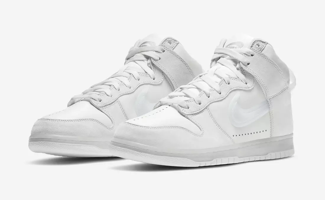 Slam Jam Nike Dunk High White DA1639-100 Дата випуску