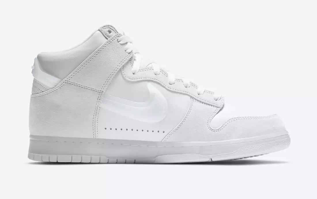 Slam Jam Nike Dunk High White DA1639-100 Datum izdavanja