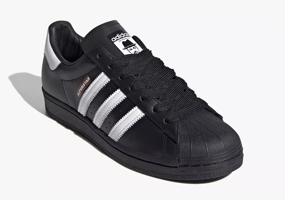 Spustite dátum vydania DMC adidas Superstar Jam Master Jay FX7617