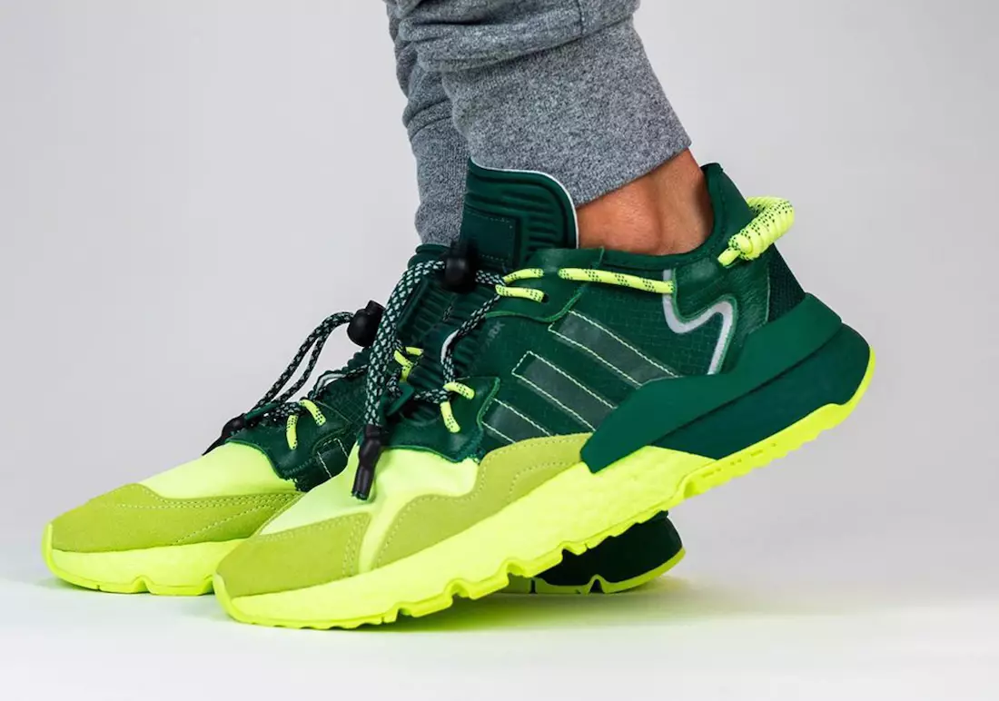 Beyoncé Ivy Park Adidas Nite Jogger Signal Verde S29041 Data de lançamento