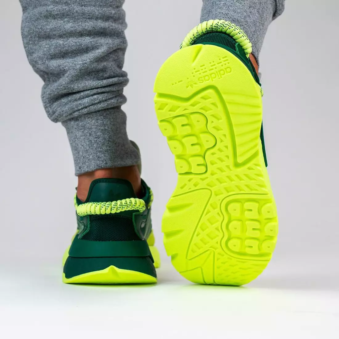 Beyoncé Ivy Park Adidas Nite Jogger Signal Verde S29041 Data de lançamento