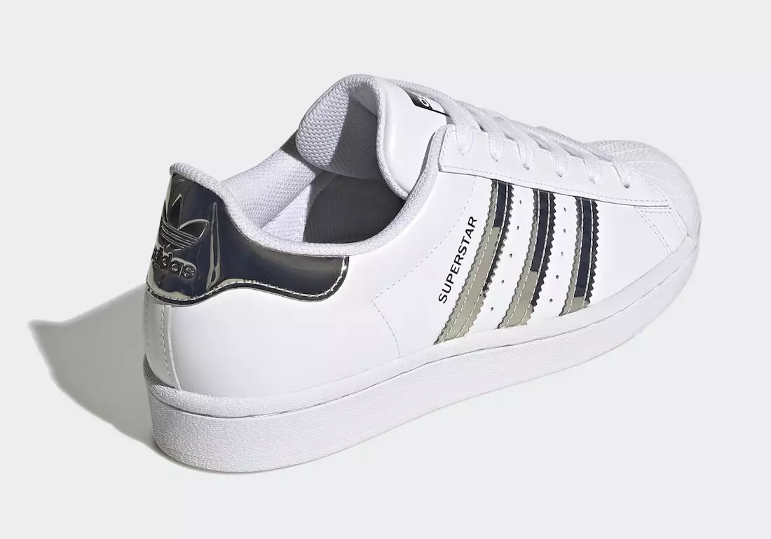 adidas Superstar White Silver Metallic FW3915 Data de llançament