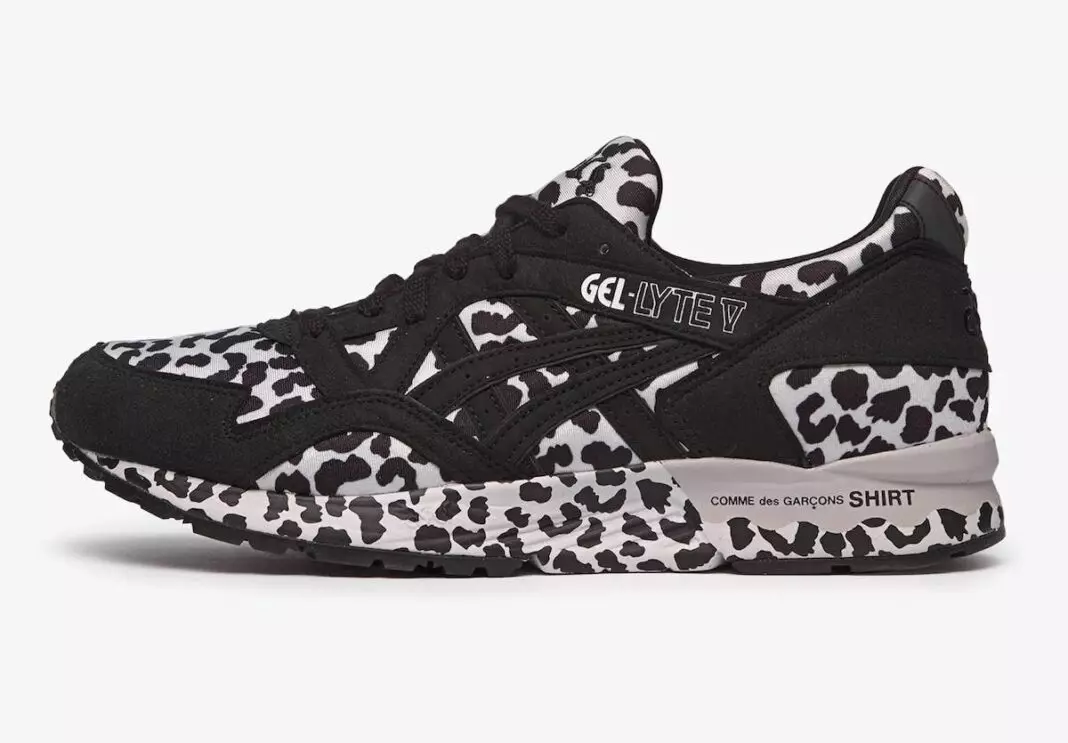 Кашуля Comme des Garcons ASICS Gel Lyte V Black Дата выпуску