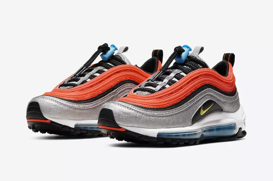 Nike Air Max 97 GS "Sky Nike" oficiālie fotoattēli