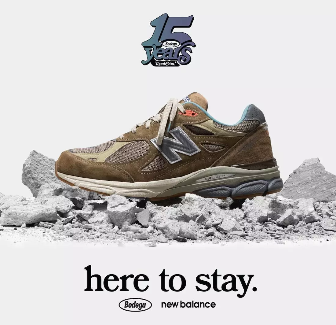 Data e publikimit të Bodega New Balance 990v3