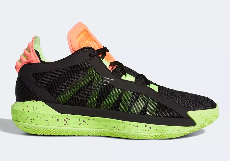 تاریخ انتشار adidas Dame 6 Signal Green EH2070