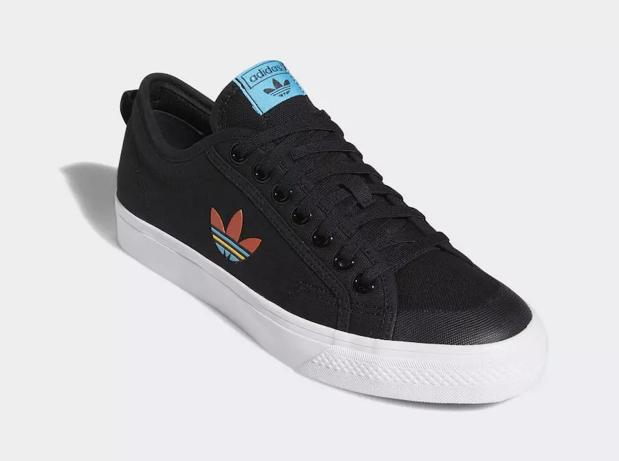 Adidas Nizza Black Cian FW4540 Dáta Eisiúna