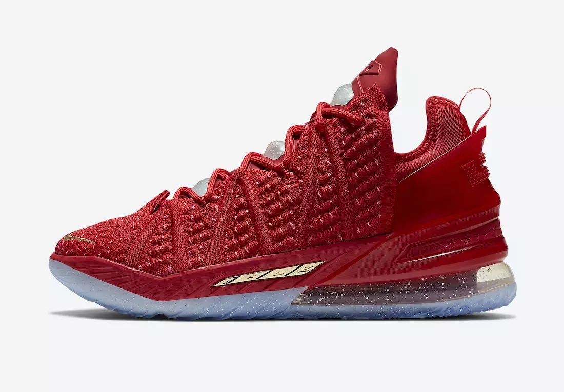 Nike LeBron 18 X-Mas in LA Christmas DB8148-601 Датум на објавување