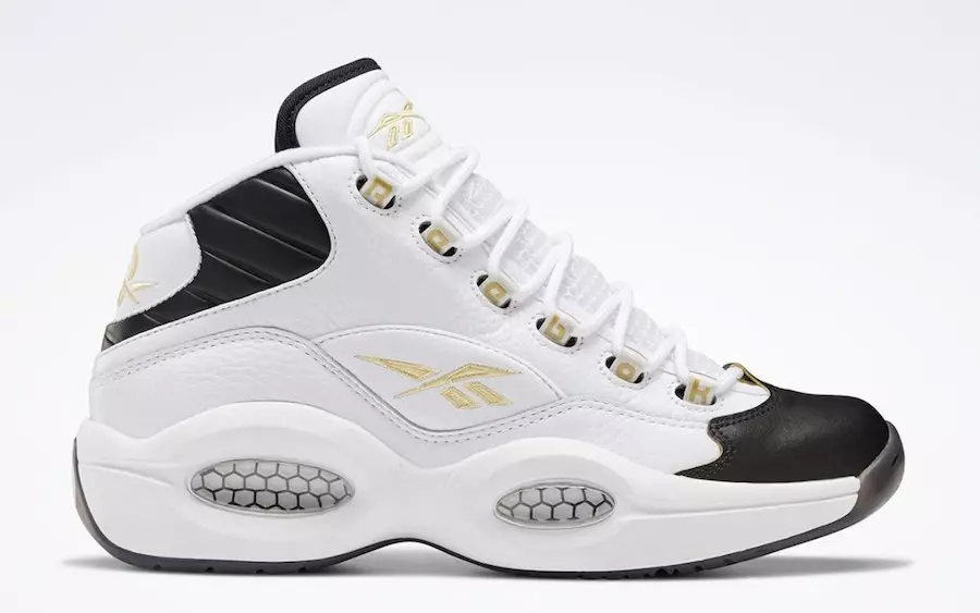 Reebok Question White Black Gold EF7599 Санаи барориши