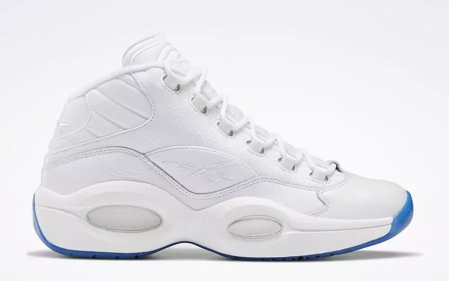 Reebok Question White Blue EF7598 Väljalaskekuupäev