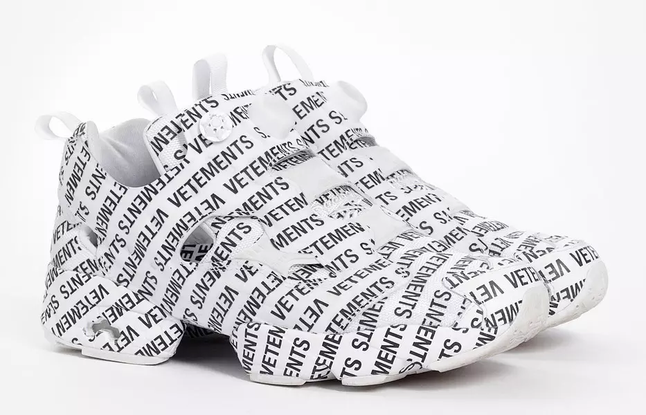 Vetements Reebok Insta Pump Fury Monogram Pack 2019 julkaisupäivä