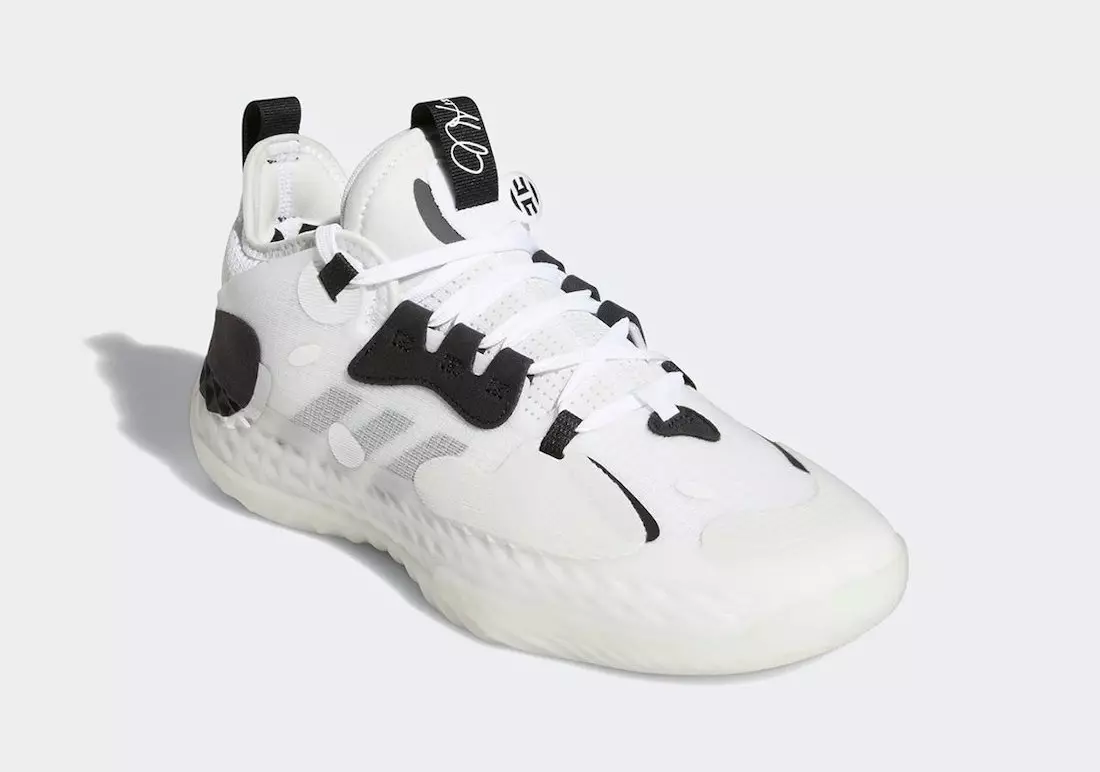 adidas Harden Vol. 5 Սպիտակ Սև Q46143 Թողարկման ամսաթիվ